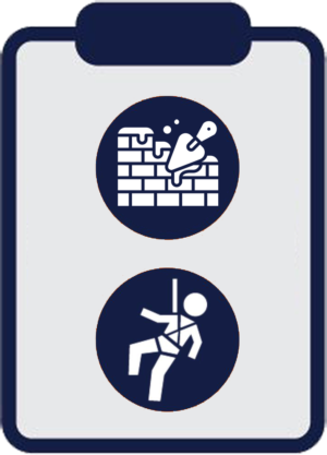Bricklaying + Working at heights