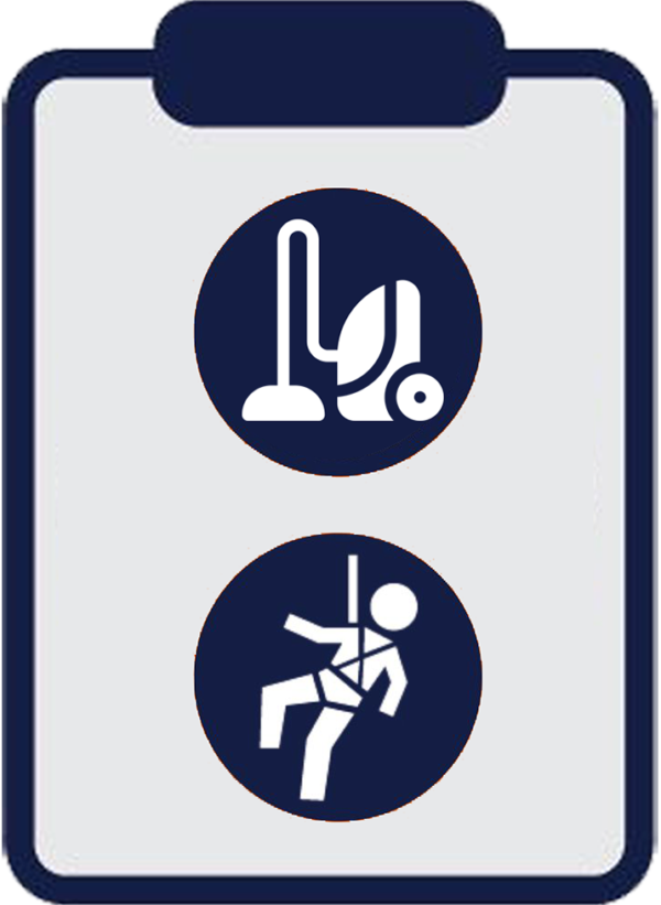 Commercial Cleaning + Working At Height
