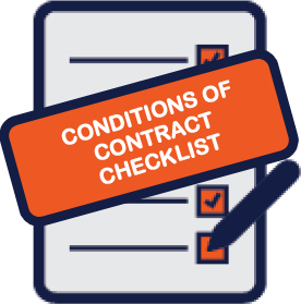 Conditions of Contract Checklist