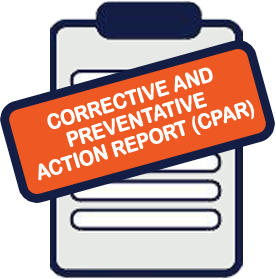 Corrective and Preventative Action Report (CPAR)