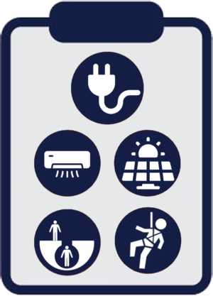 Electrical + Aircon Insallation + Solar + Working at heights+ Confined Space