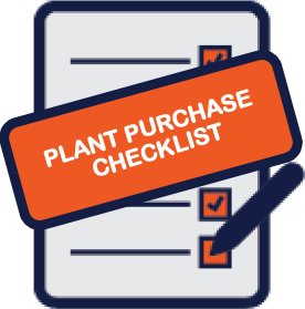 Plant Purchase Checklist