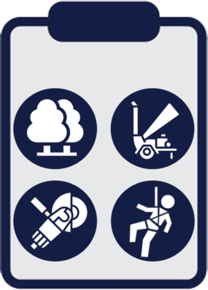 Tree Work + Chipper + Stump + Working at heights